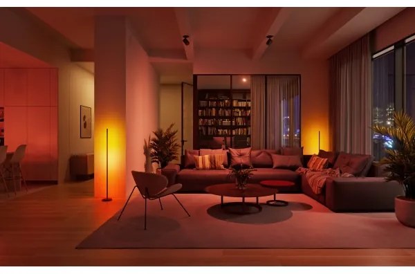 Nanoleaf N7204K02-1FL- LED RGBW Dimmelhető állólámpa LED/22W/230V 2200-6500K Wi-Fi