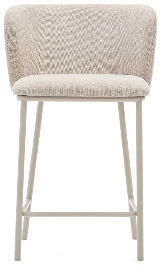 Bézs bárszék (ülésmagasság 65 cm) Ciselia – Kave Home