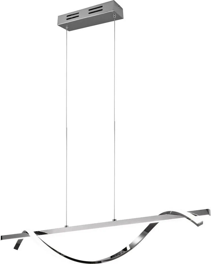 TRIO R32201106 ISABEL Modern Led Függesztett Lámpa Ezüst LED IP20