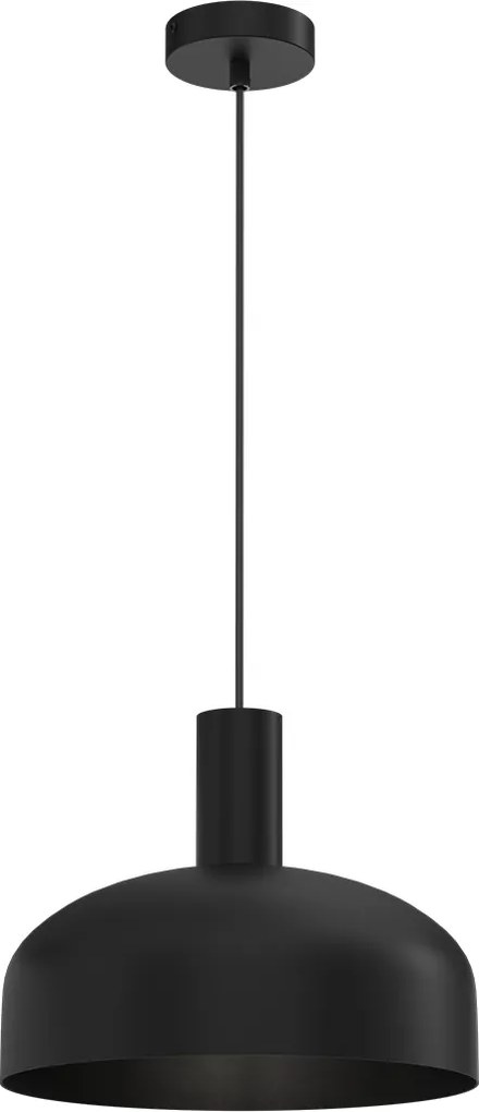 Függőlámpa Visby Black 1xE27