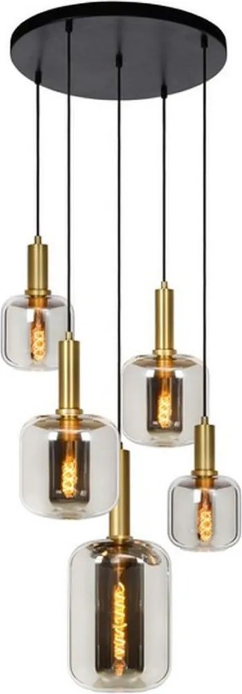 Lucide JOANET 45494/15/65 Függőlámpa 5x40w/e27 ip20