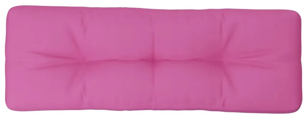 rózsaszín szövet raklappárna 120x40x12 cm