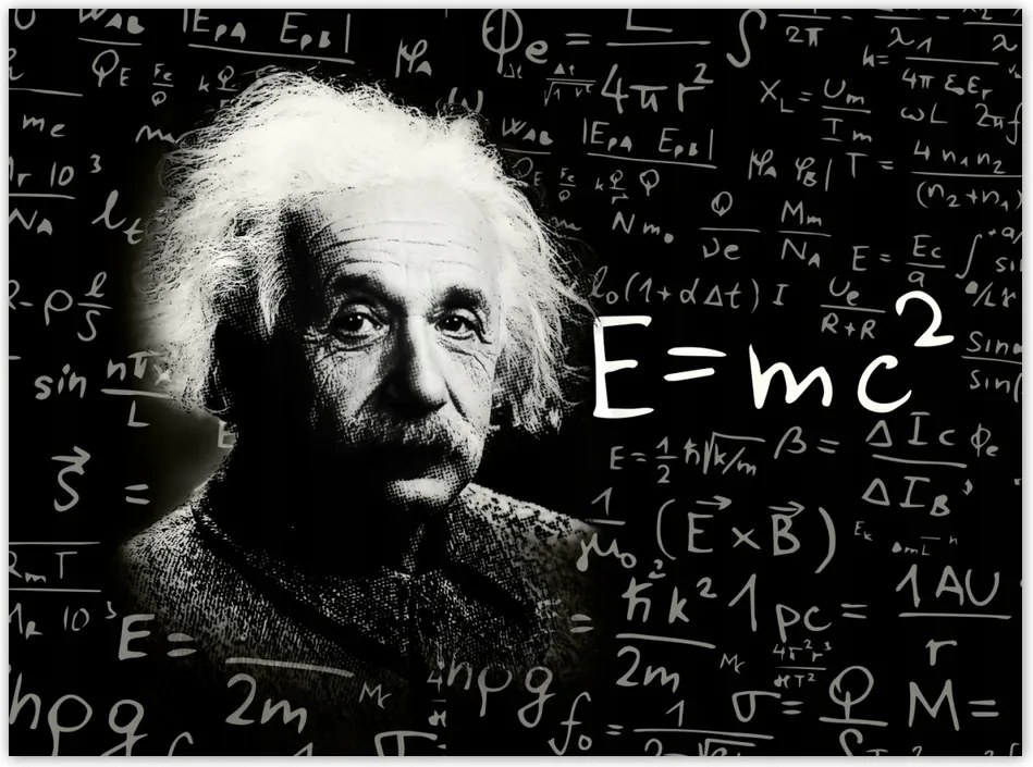 Poszterek 135x100 Albert Einstein E=MC2