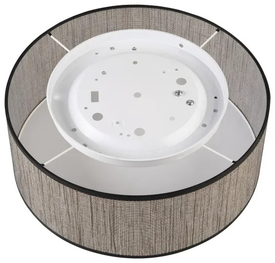 Mennyezeti lámpa SIRJA 2xE27/15W/230V Ø 35 cm barna