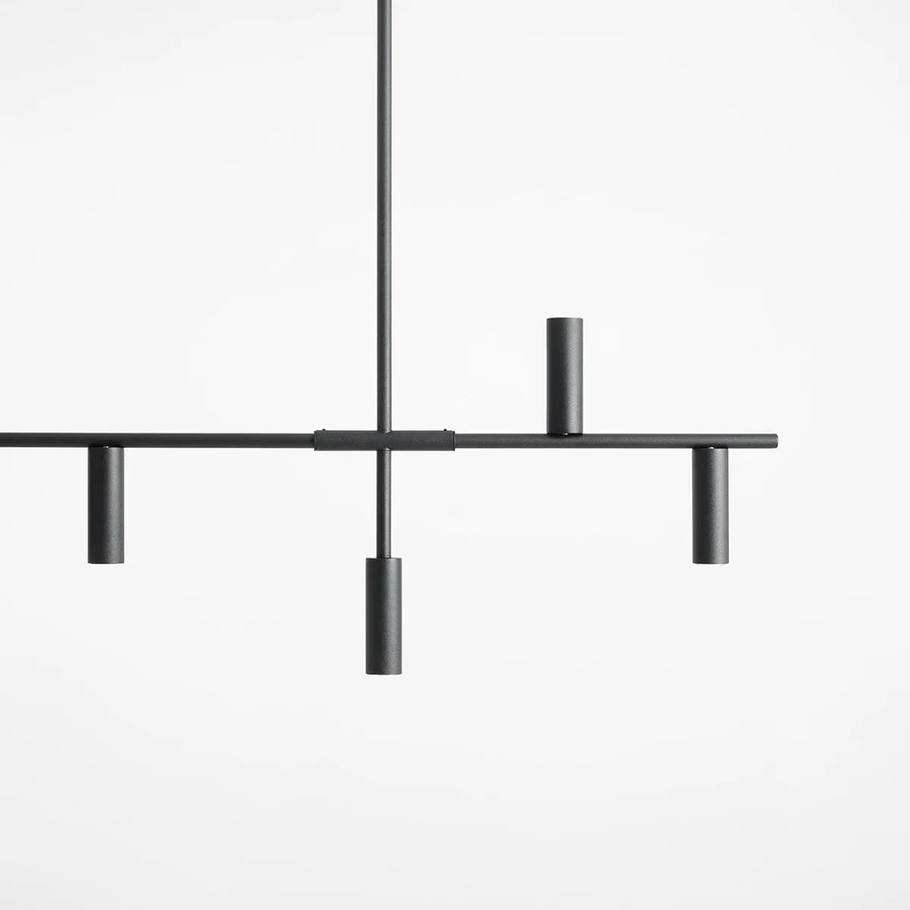 Aldex modern függeszték trevo fekete ald1104t1