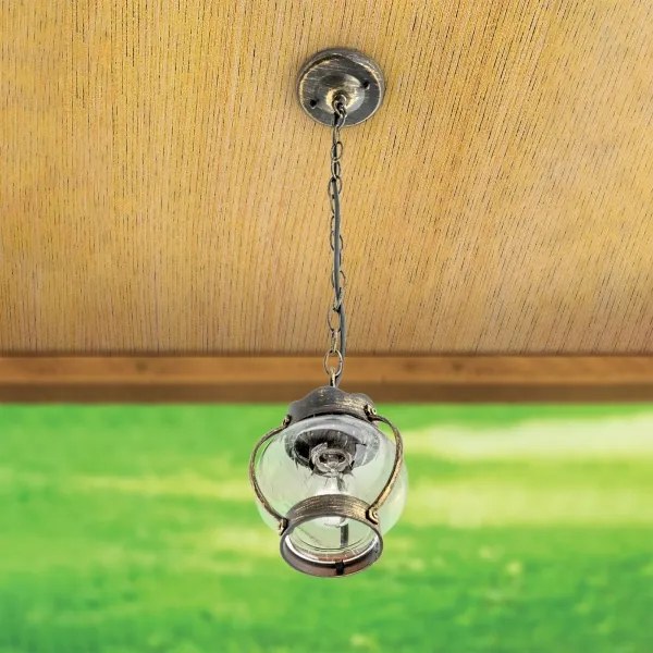 Orion - Kültéri függeszték TAVERNA 1xE27/60W/230V IP23 bronz/patina