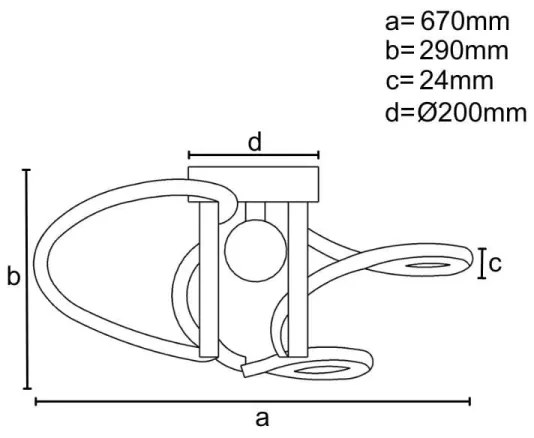 LED állítható mennyezeti lámpa LED/70W/230V 3000-6500K + DO