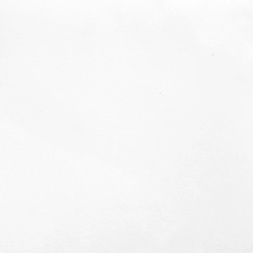 fehér műbőr szárnyas fejtámla 203x16x78/88 cm