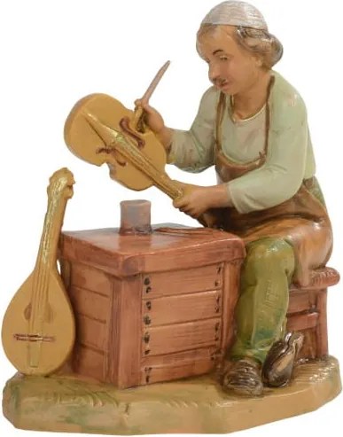 Fontanini figura- Hangszerfestő- 12cm magas figurákhoz