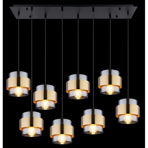 Globo 15560-8H - Csillár zsinóron MILLEY 8xE27/60W/230V