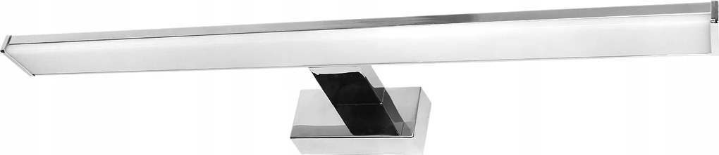 Led fali lámpa Slim 53cm 12W 4000K Króm Modern design, univerzális