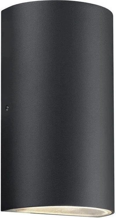 NORDLUX 84141003 ROLD ROUND Modern Kültéri Fali Lámpa Fekete LED IP44