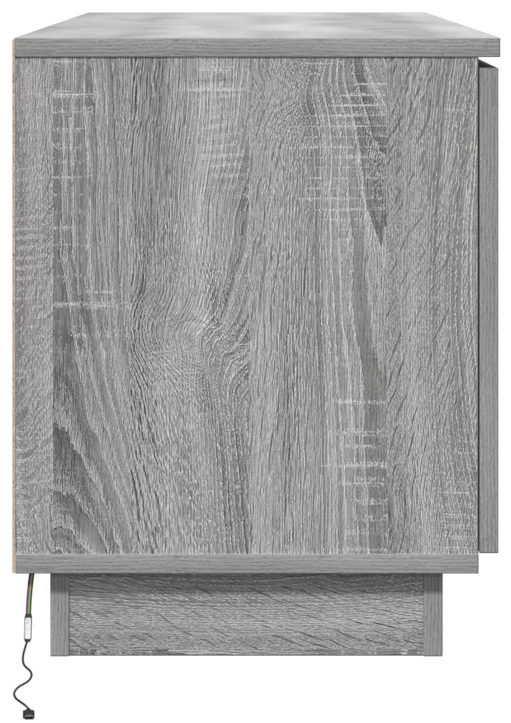 TV szekrény Szürke Sonoma 100x38x49 cm Összeszerelt fa
