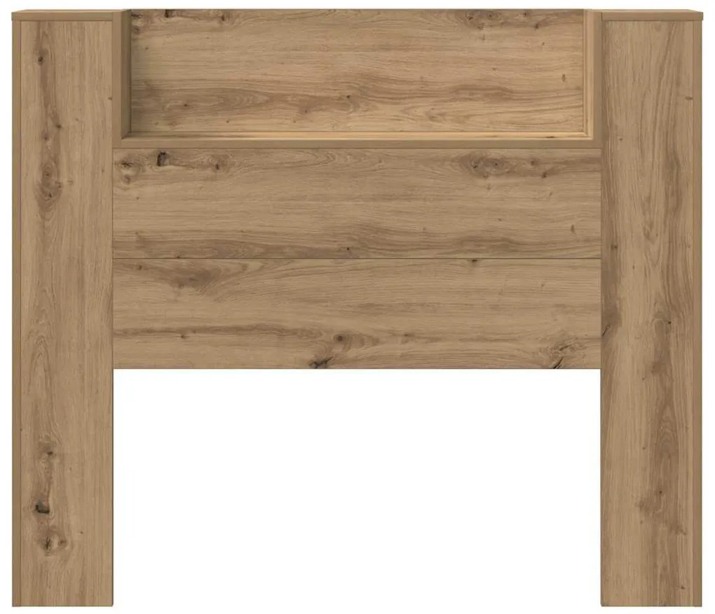 Fejtámla polcokkal Artisan tölgy 120 x 15 x 103,5 cm Faanyag