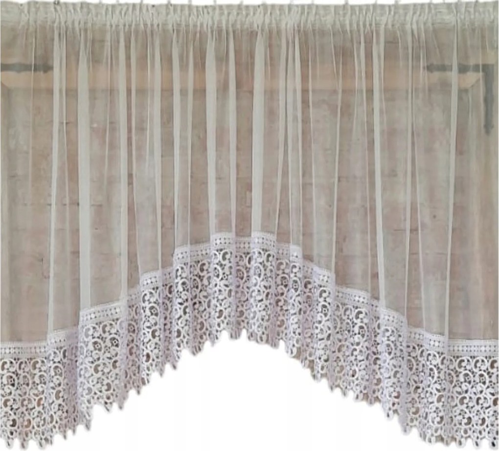 Kész függöny 300x170 íves napellenző,g30cm angol