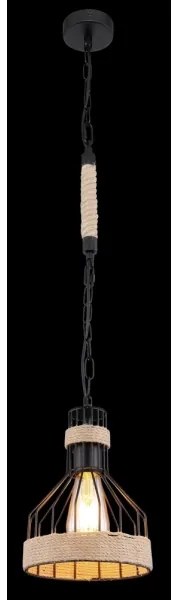 Globo 15675H - Csillár láncon HALIA 1xE27/60W/230V