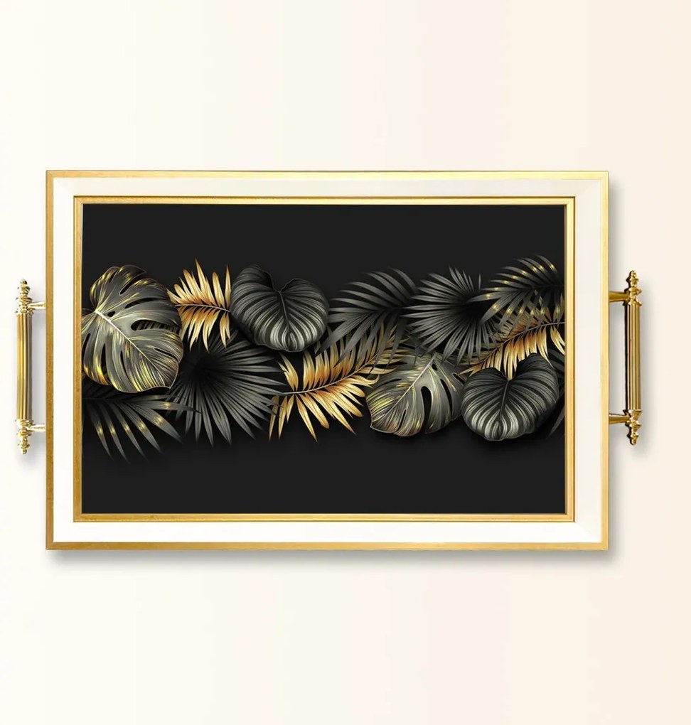 Üveg tálca, 38×24 cm – TPB9763