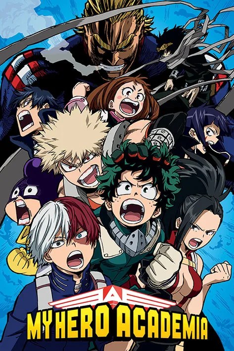 Plakát My Hero Academia - Cobalt Blast Group