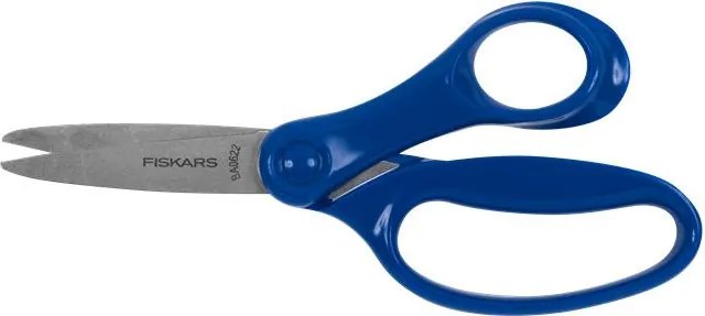 Olló, iskolai, 15 cm, FISKARS, kék (IF1067849)