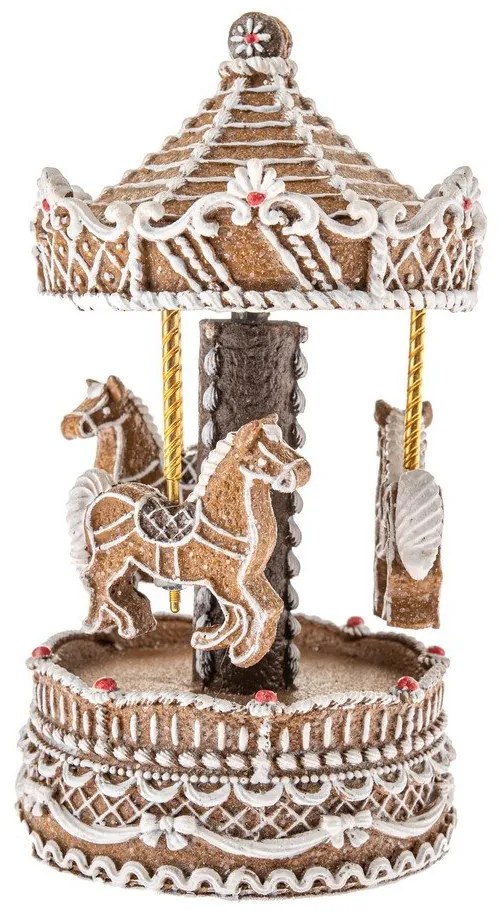 Poligyanta zenélő figura Merry Go Round – Dakls