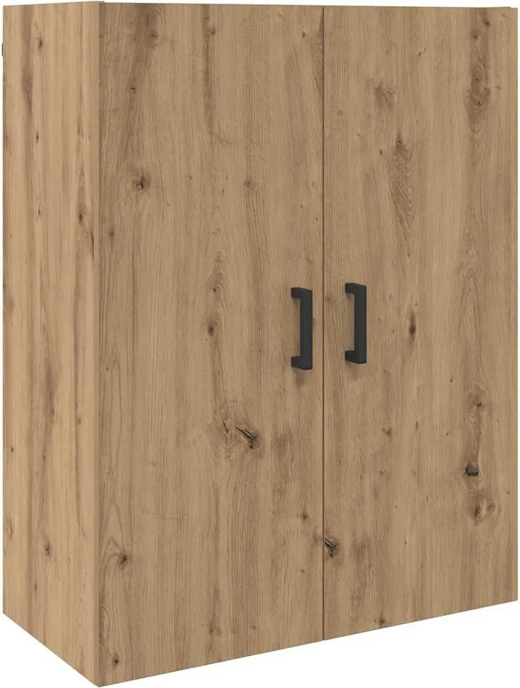 vidaXL Fali Szekrény Artisan tölgy 69,5 x 34 x 90 cm Faanyag