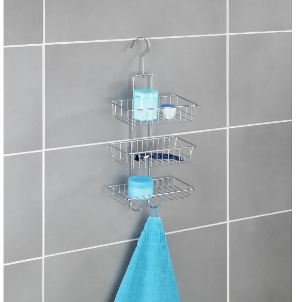 WENKO 15888100 - NIVALA polc 22x50 cm, fényes króm