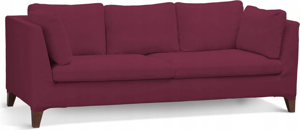 Dekoria Stockholm 3 személyes kanapé huzat Ikea rózsaszín