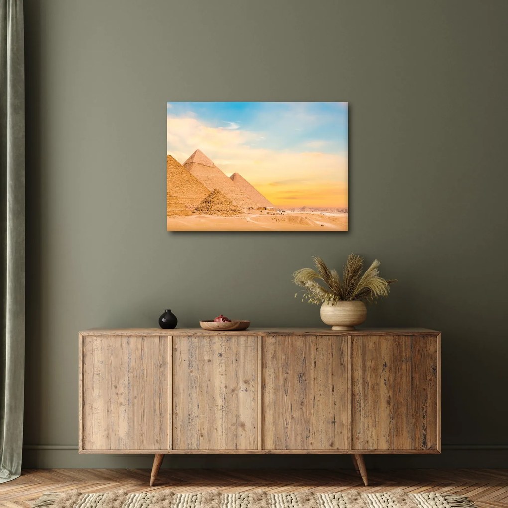 Az egyiptomi piramisok képe (70x50 cm)