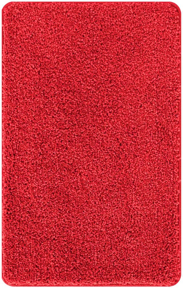 vidaXL Csúszásmentes Fürdőszőnyeg Piros 50 x 80 cm PP