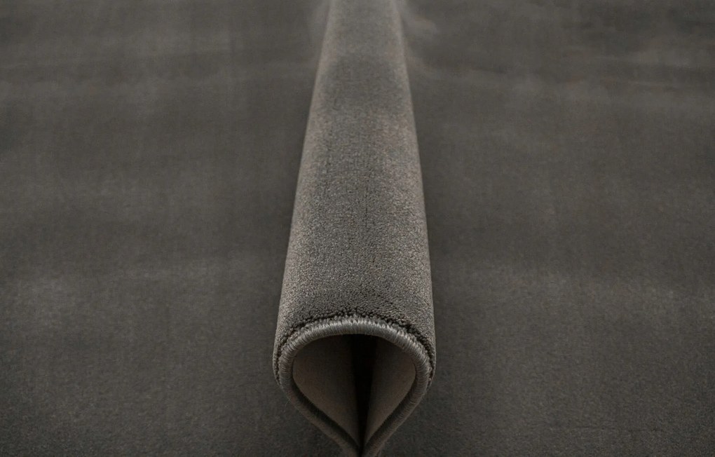 Szőnyeg Sötétszürke Barna Luxus Puha Hálószoba 200x300 cm