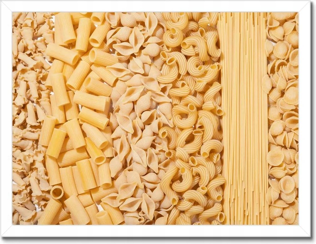 Poszterek keretben 40x30 Tészta paszta típusok