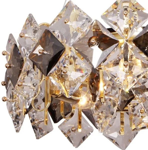 Zuma Line 9864-500 - Csillár zsinóron TIARA 6xE14/40W/230V arany