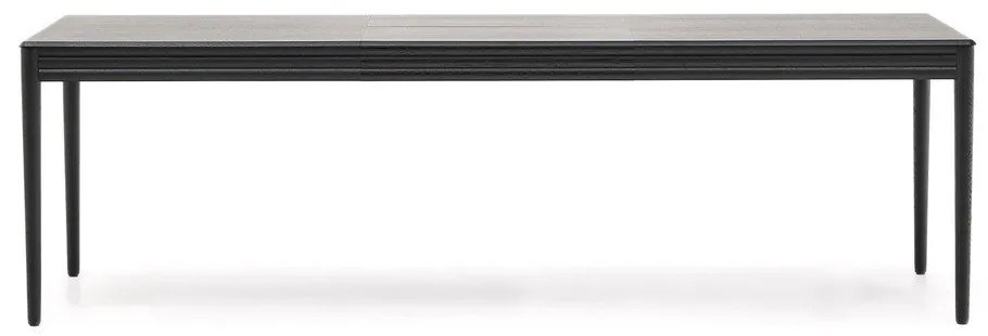 Bővíthető étkezőasztal hosszabbító asztallappal tölgyfa dekorral 90x160 cm Lenon – Kave Home