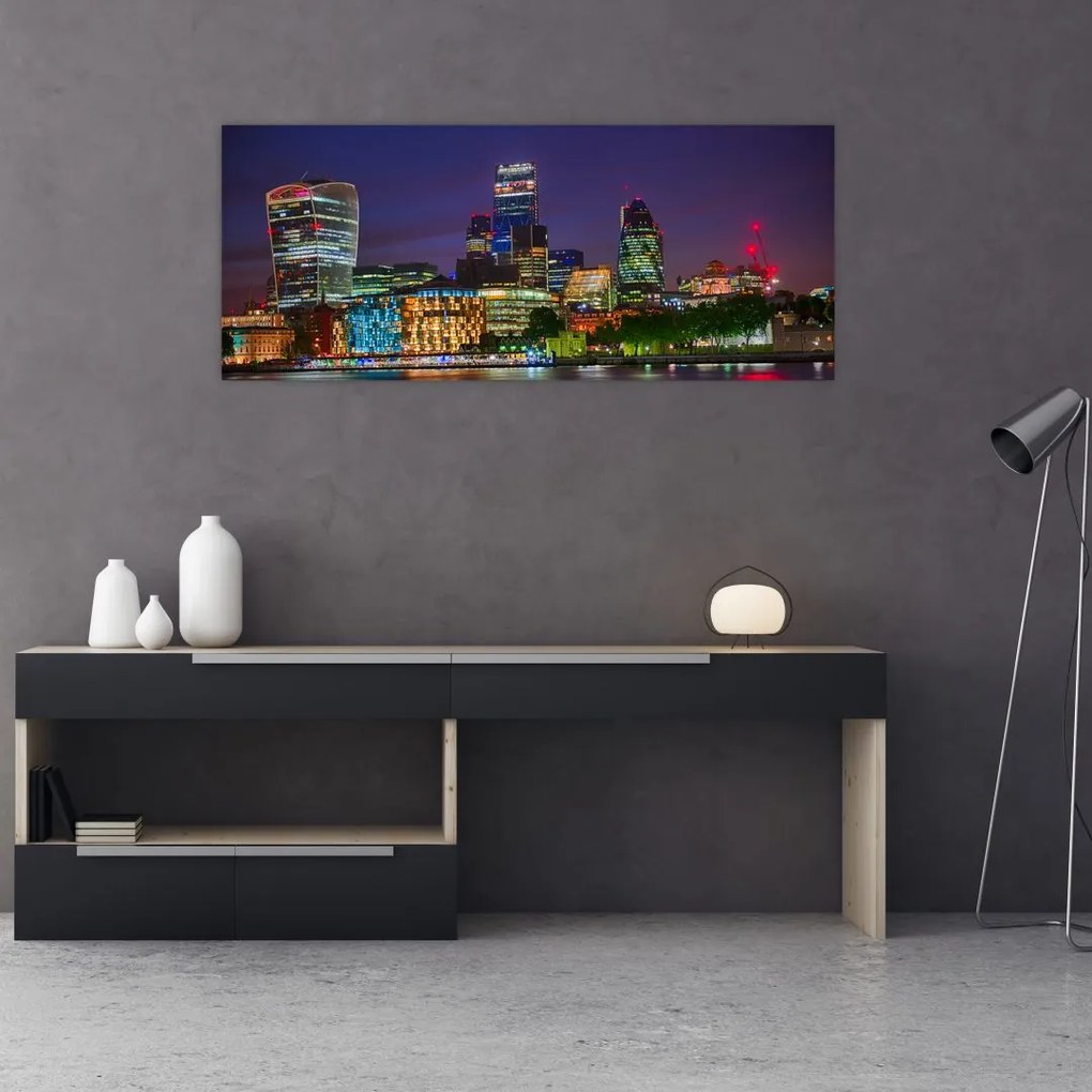 Kép - esti London (120x50 cm)