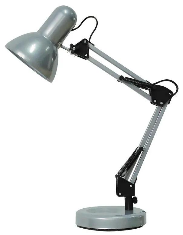 Brilagi Brilagi - Asztali lámpa ROMERO 1xE27/60W/230V ezüst BG0262