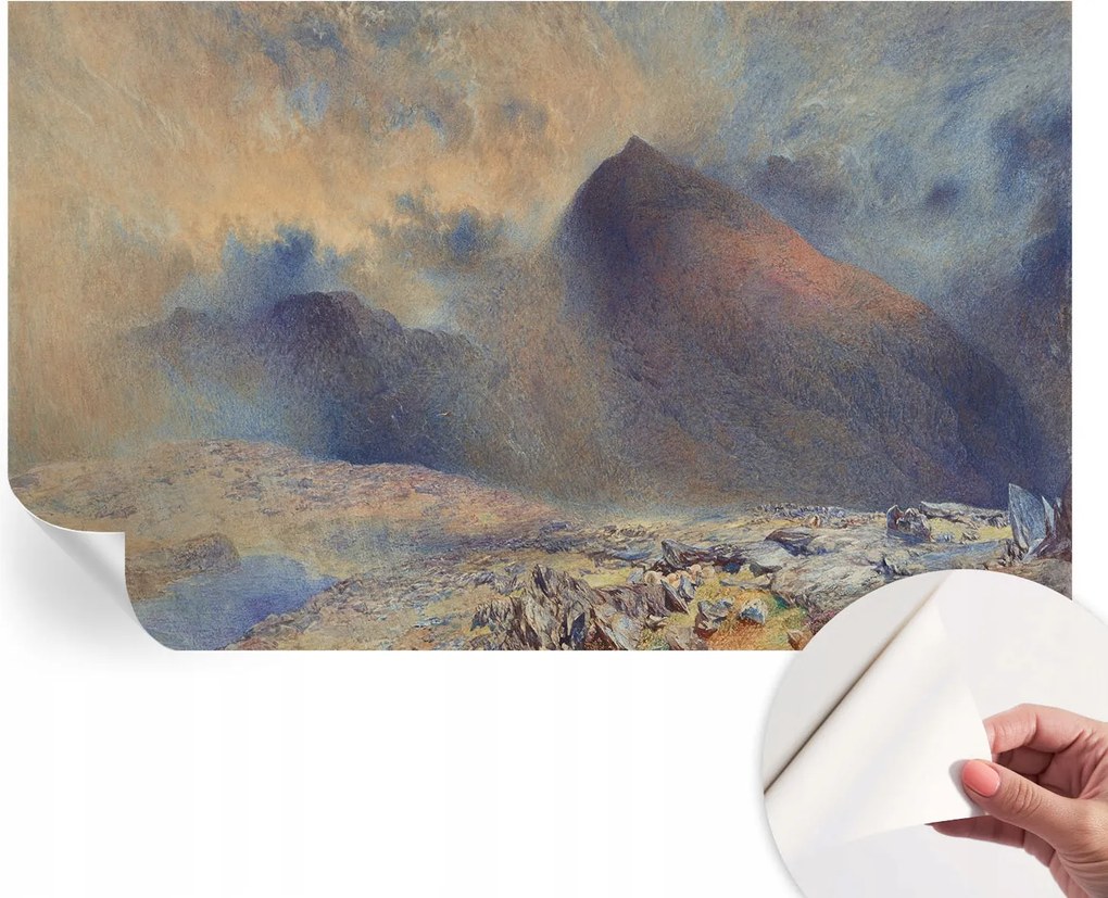 Öntapadós fotótapéta Nappali és Hálószoba irodába Hegyi tájkép 416x254