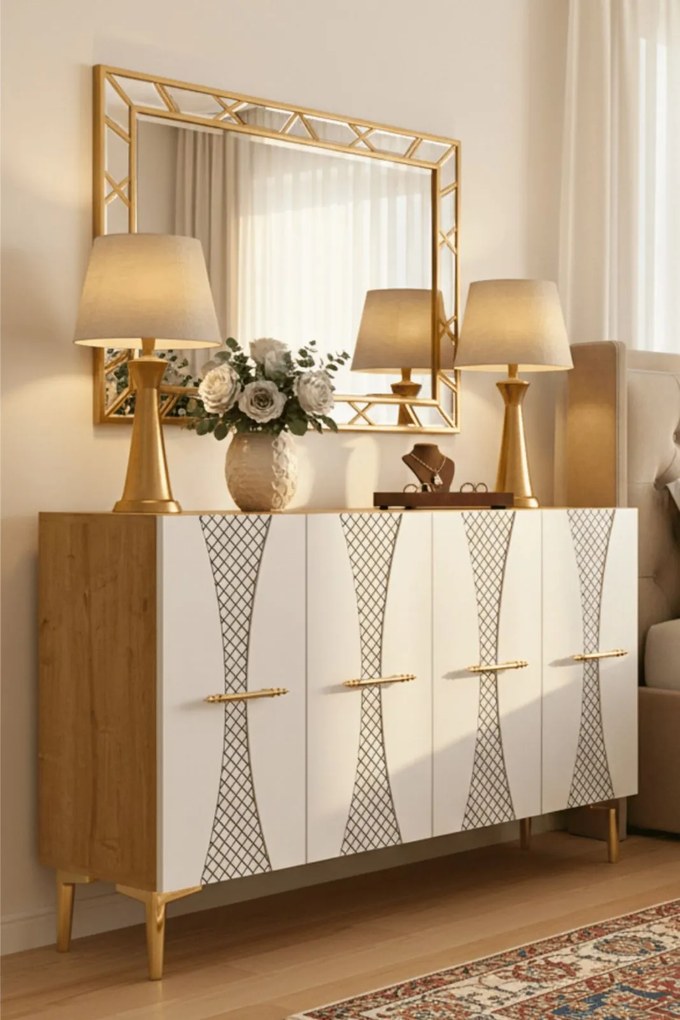 Slim 120 - Sapphire Oak, White