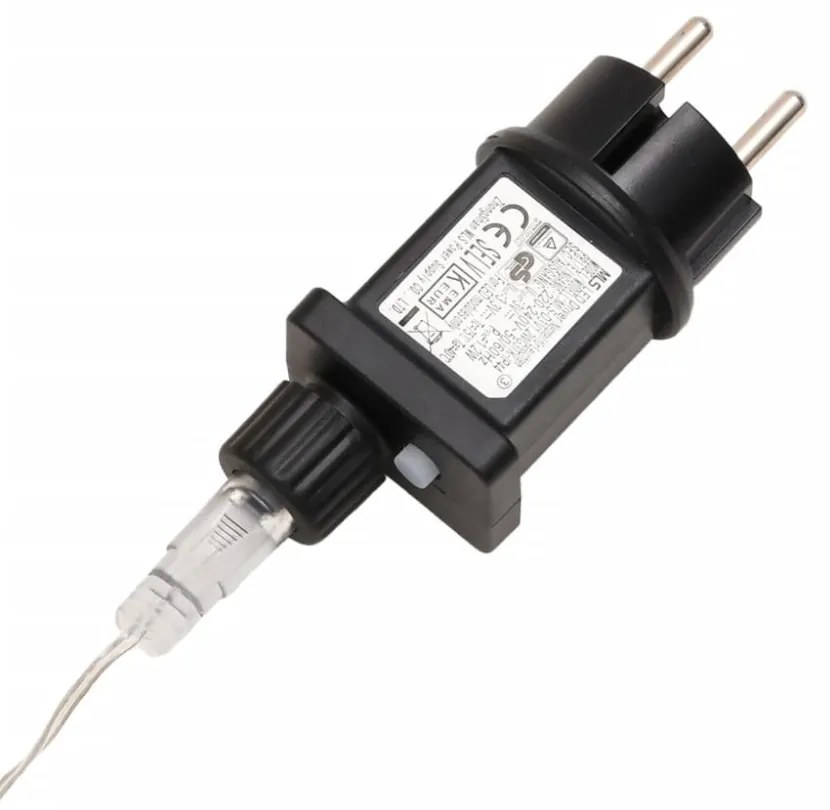 3 db összecsukható fehér karácsonyi lámpa LED-del 43 cm