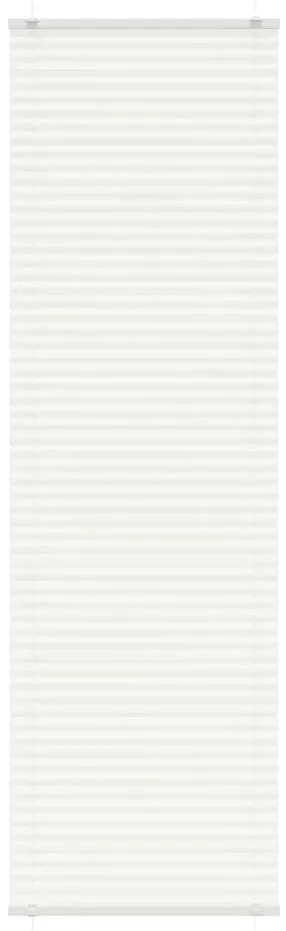pliszírozott redőny Fehér 65x200 cm szövetszélesség 64,4 cm