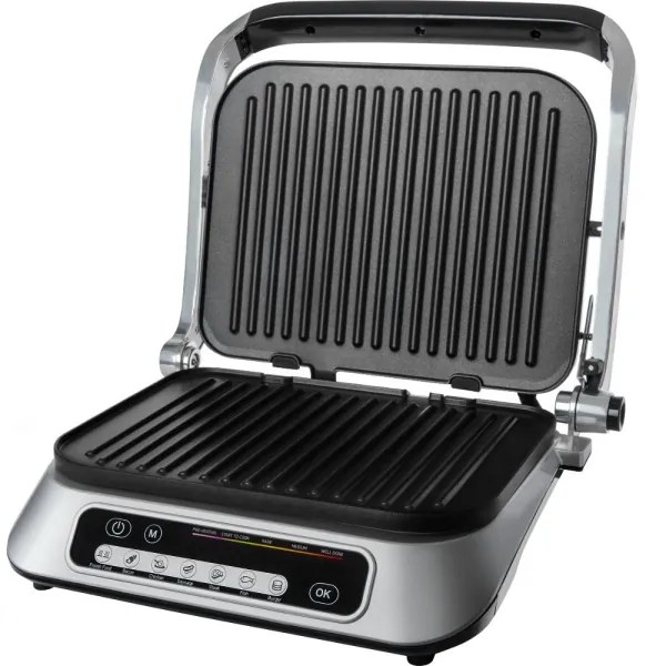 Sencor kontakt grill 2100W/230V matt króm kivitelben