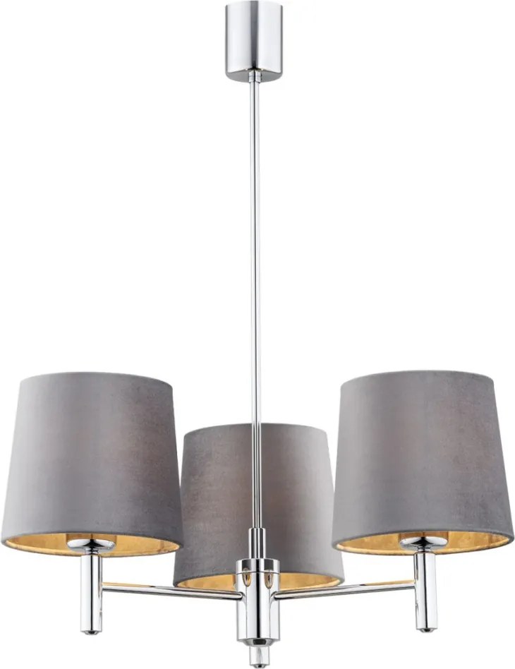 ARGON 6114 BOLZANO Modern Csillár Fehér, Króm E27 IP20