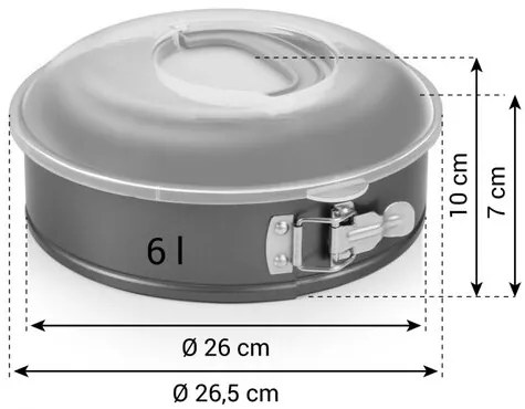 Tescoma DELÍCIA Kapcsos tortaforma