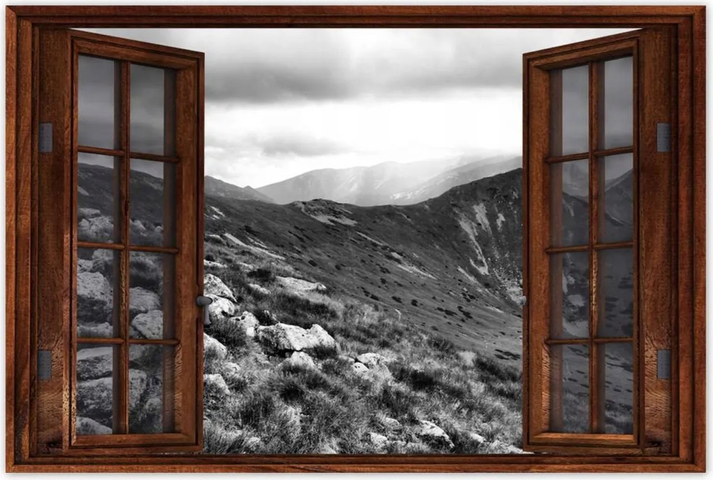 Poszterek 90x60 Tátra Lengyel hegyek Kilátás