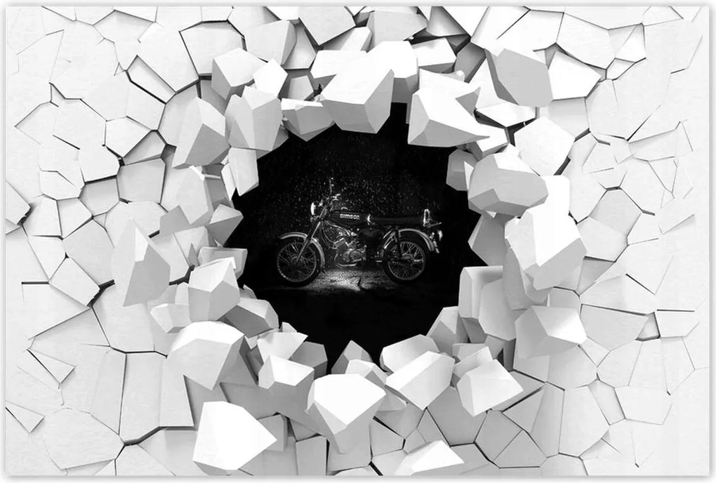 Poszter 60x40 Simson S51 Négysebességes Simson négyszögletes