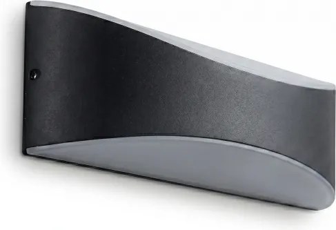 LED kültéri fali lámpatest LED/10W/230V IP65 fekete