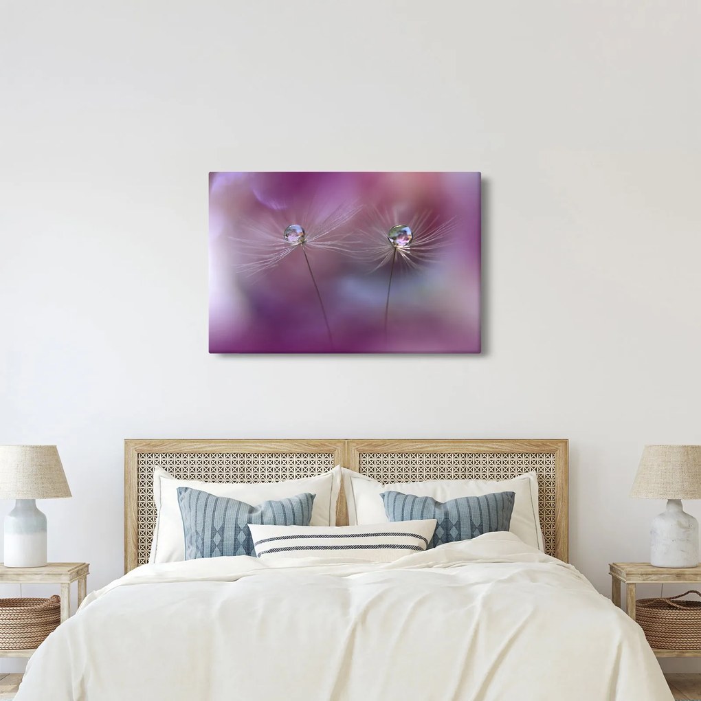 A cseppek képe a bolyhon (90x60 cm)