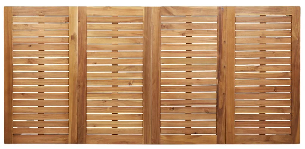 7 Részes Kerti Étkezőszett Tömör Fa Tíkfa, Kültéri Étkezőasztal 180x90x75 cm Tömör Fa Tíkfa, Összecsukható Kerti Székek 2 db Tömör Fa Tíkfa és Fém, Összecsukható Kerti Székek 4 db Tömör Fa Tíkfa és Fém