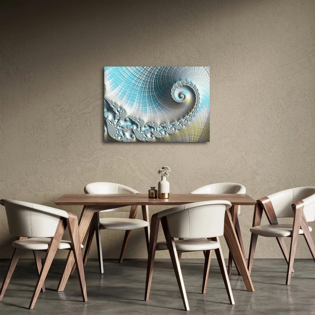 Egy texturált spirál képe (70x50 cm)
