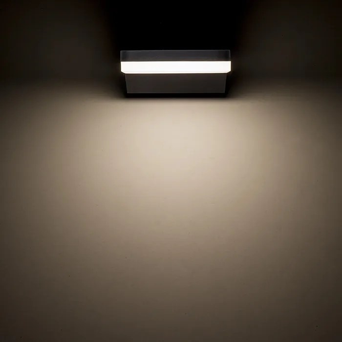 RENDL VIRGO fali lámpa antracitszürke 230V LED 9W IP65 3000K