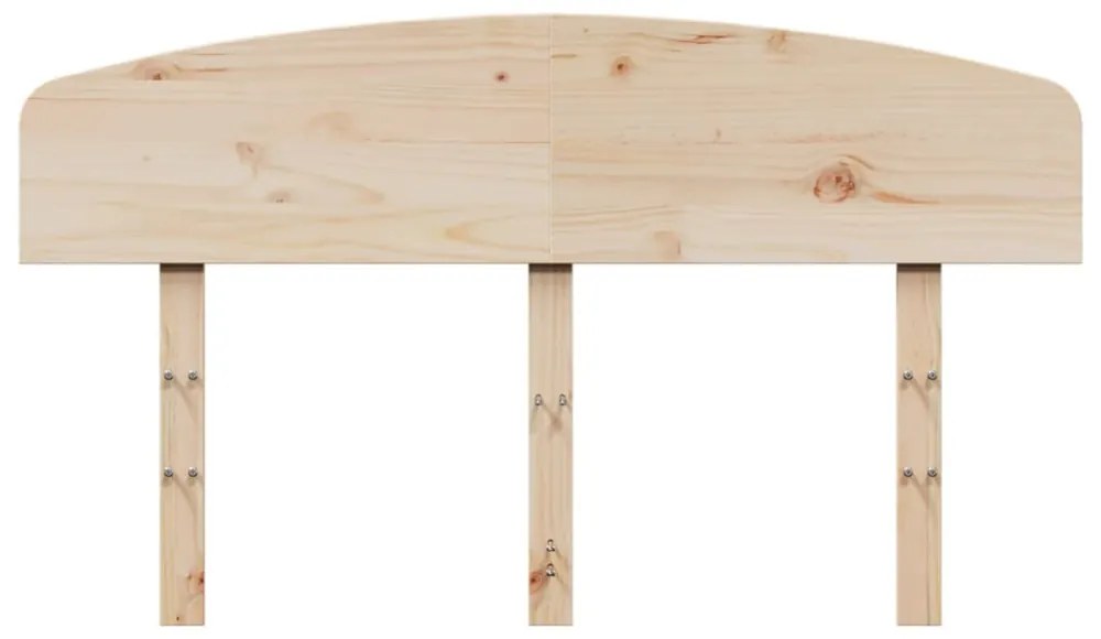 tömör fenyőfa fejtámla 120 cm